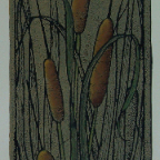 Five-Cattails-6x8-relief